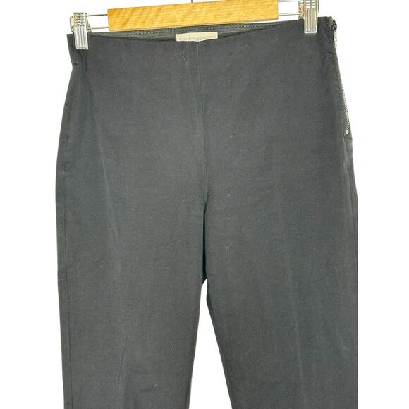 Everlane‎ Womens Side Zip Pants 4 Ankle Split Hem Stretch Work Office Black - Picture 3 of 11